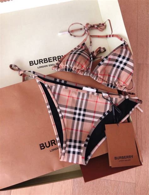 swimsuit burberry|Burberry swimsuit bikini.